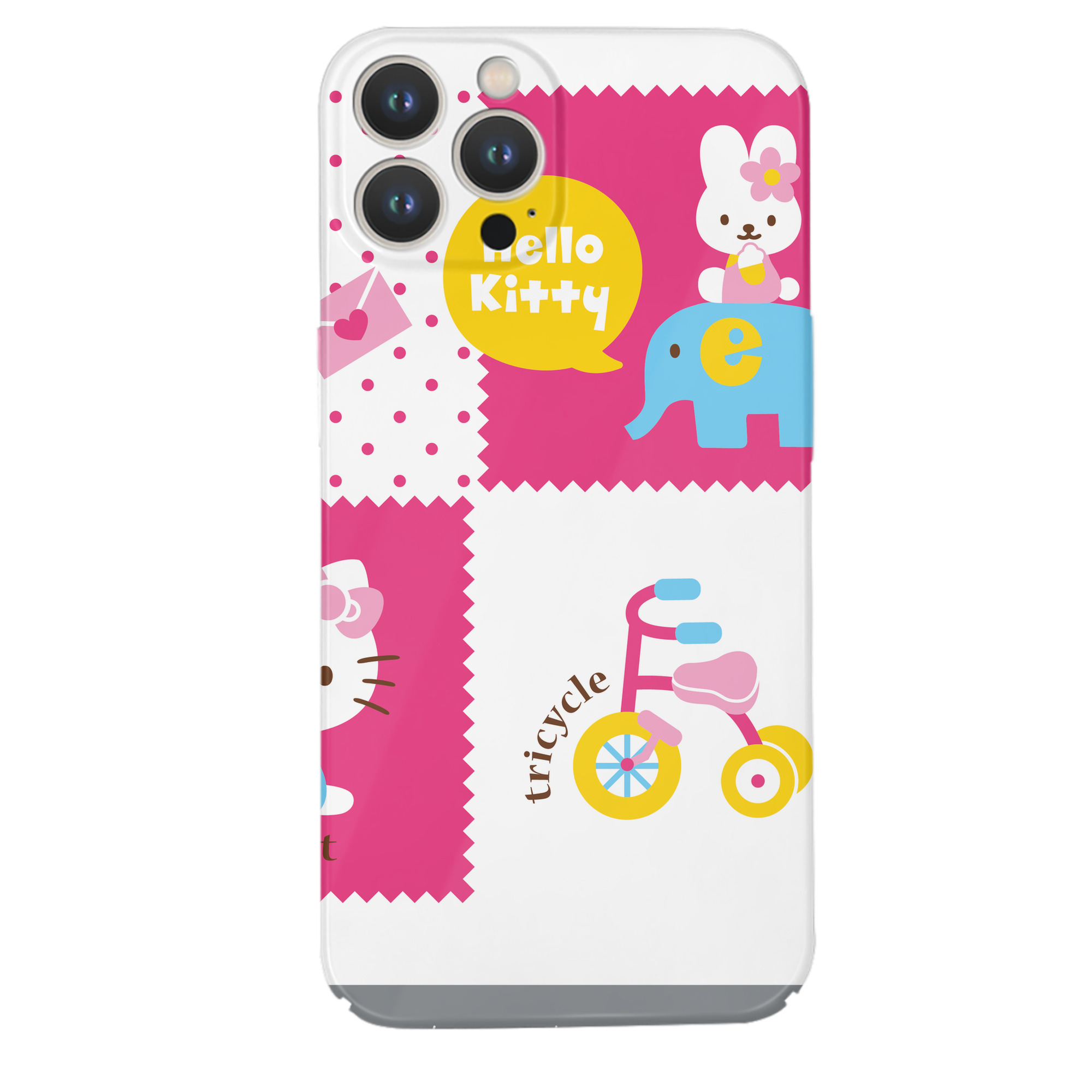（画像用） Hello Kitty ハローキティ 【iPhone 14シリーズ対応】ハードケース